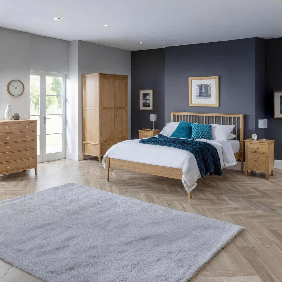 Cotswold 3 Drawer Bedside