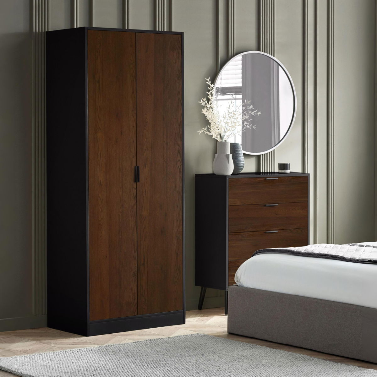 Alba 2 Door Wardrobe