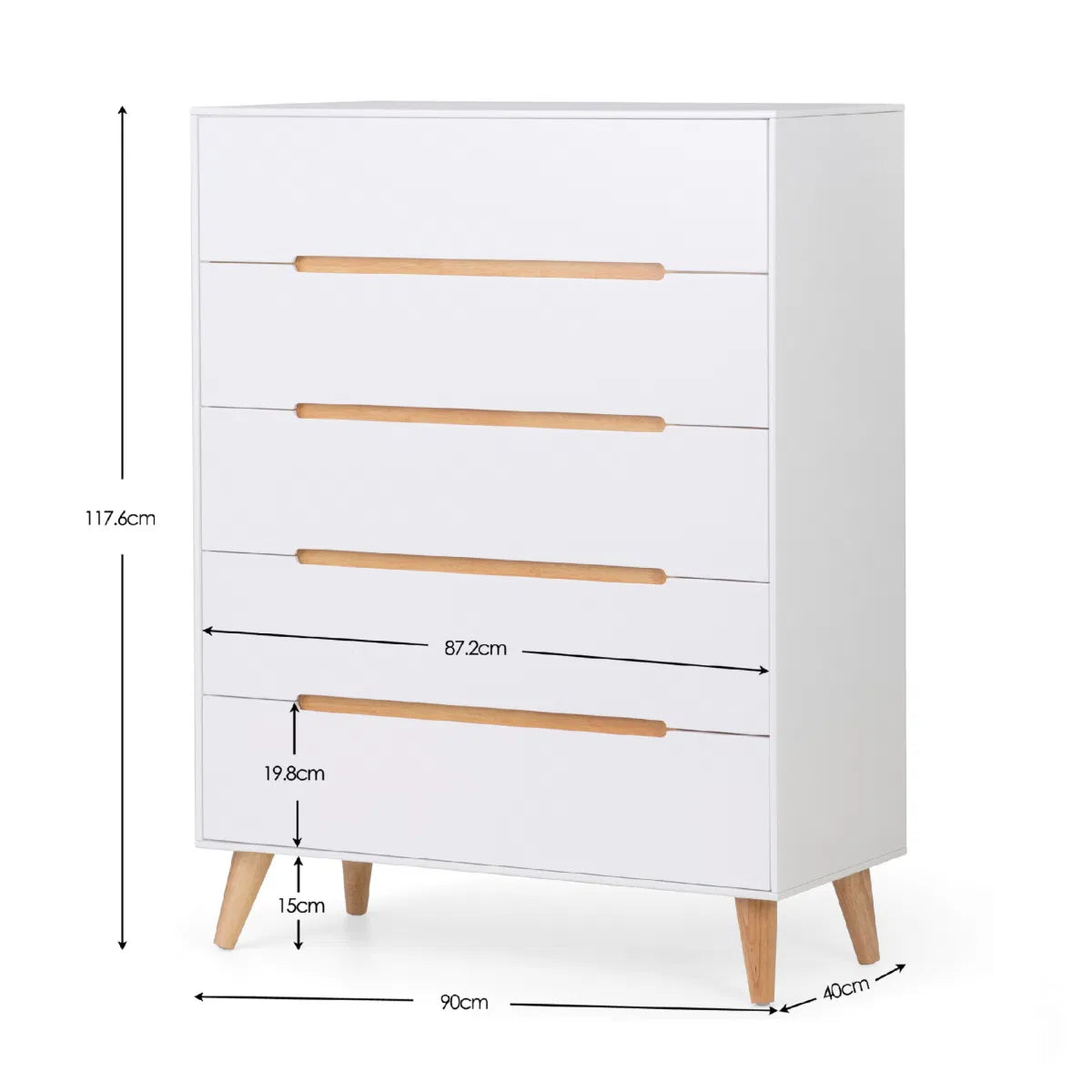 Alicia 5 Drawer Chest