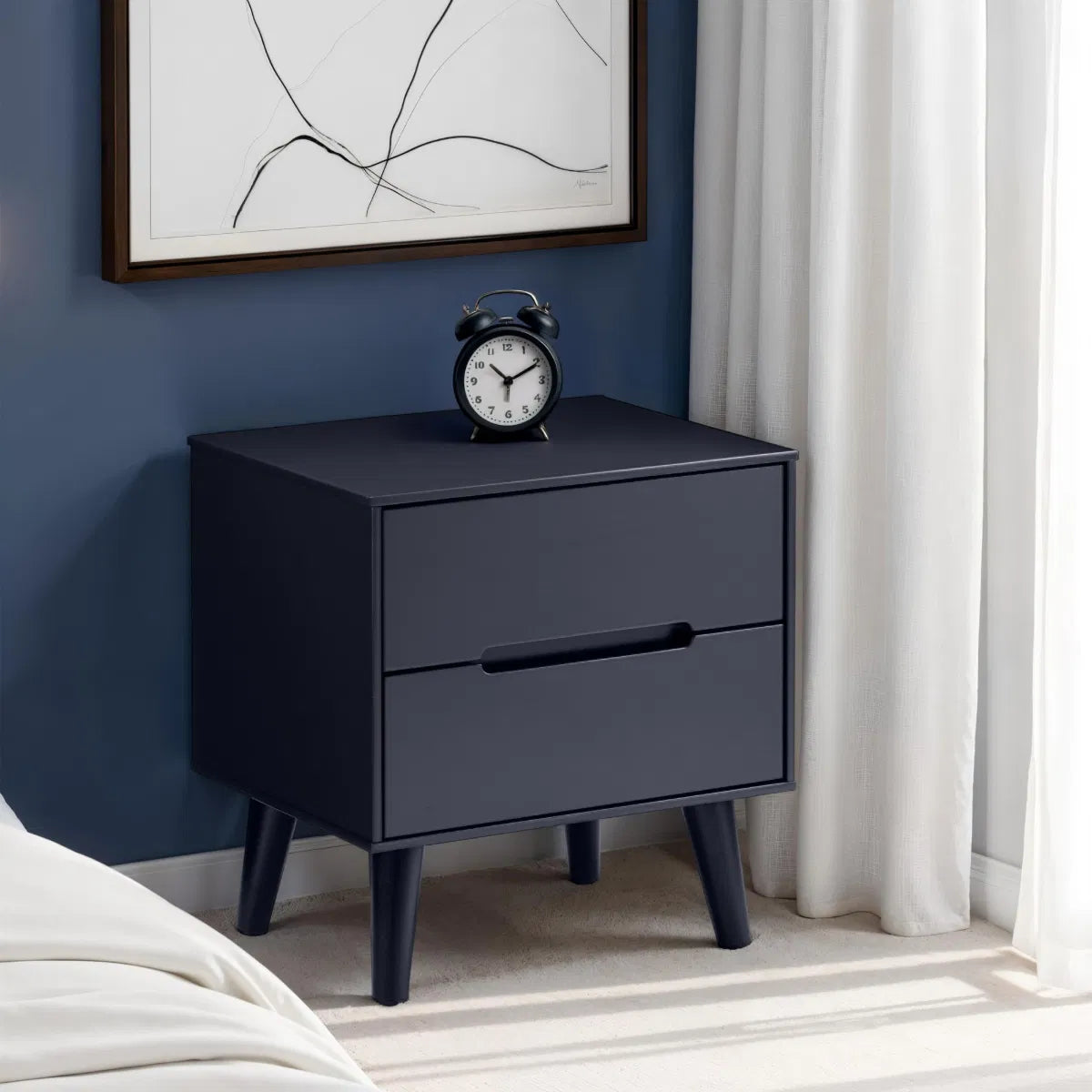 Alicia 2 Drawer Bedside