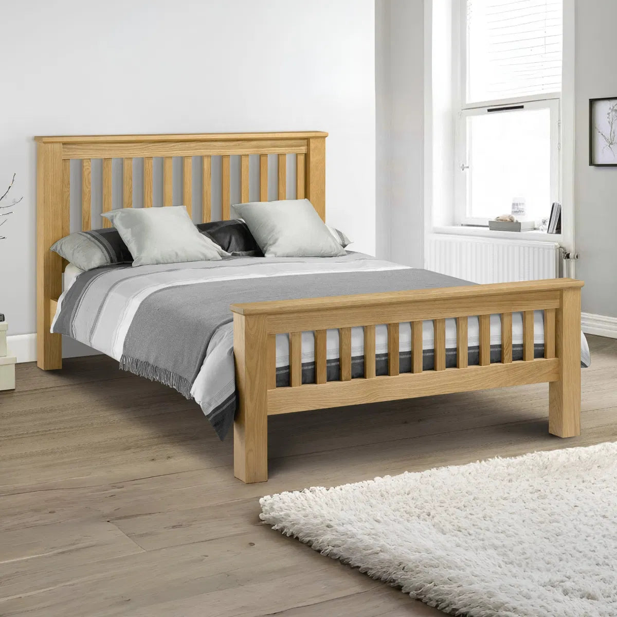 Amsterdam Oak Bed HFE