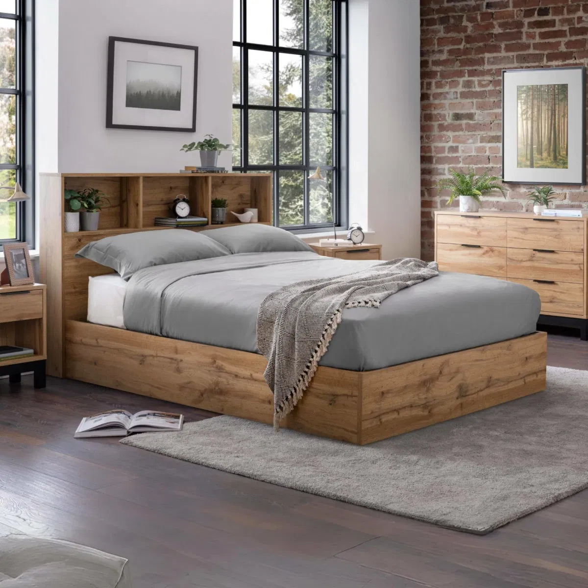 Bali Ottoman Bed with Gas Lift Up System