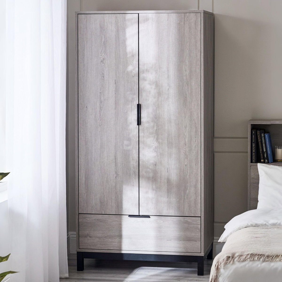 Bali 2 Door 1 Drawer Wardrobe