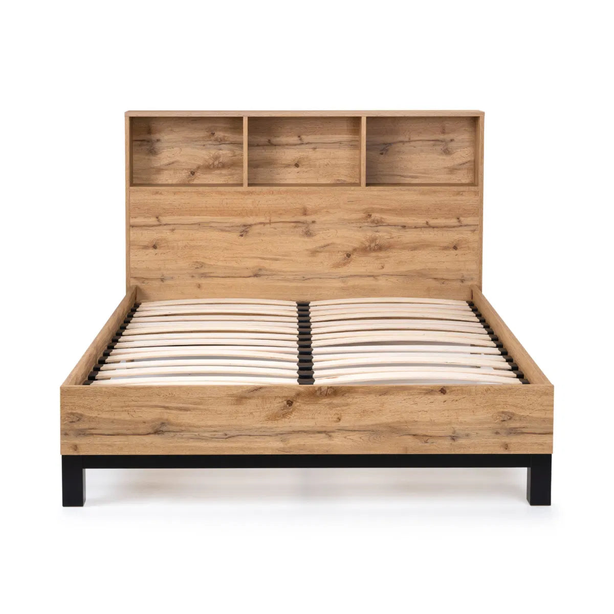 Bali Bookcase Headboard Bed