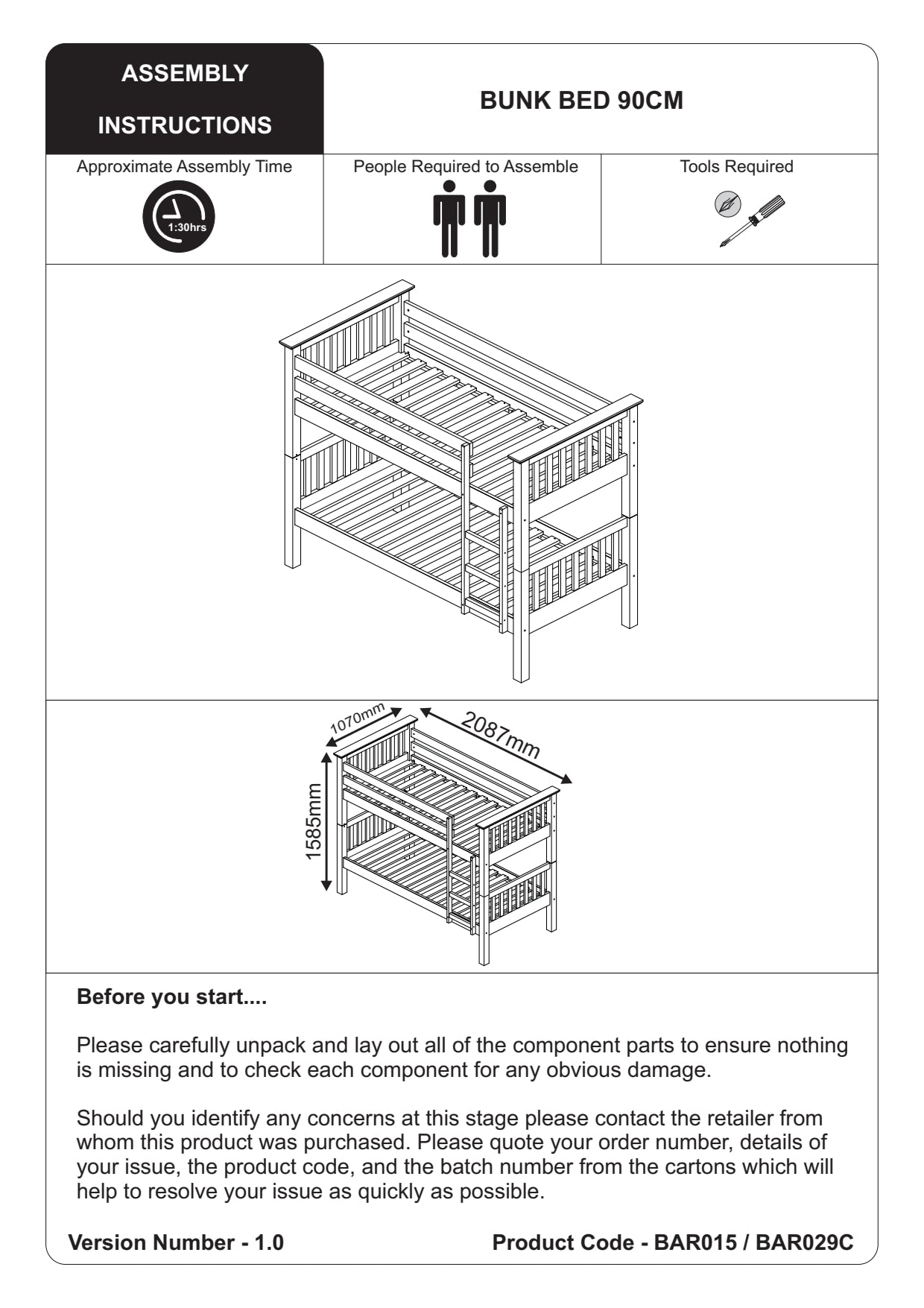 Barcelona Bunk