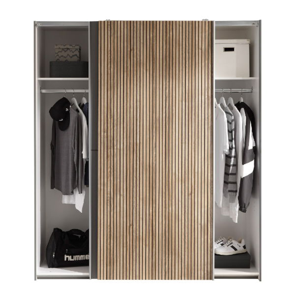 Berno Sliding 2 Door Wardrobe