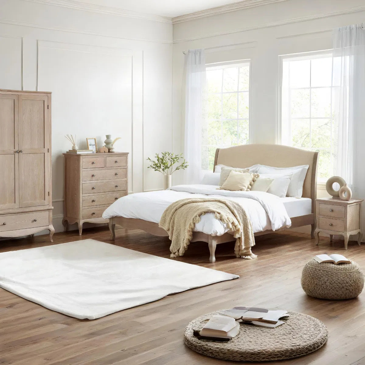 Camille 2 Drawer Bedside