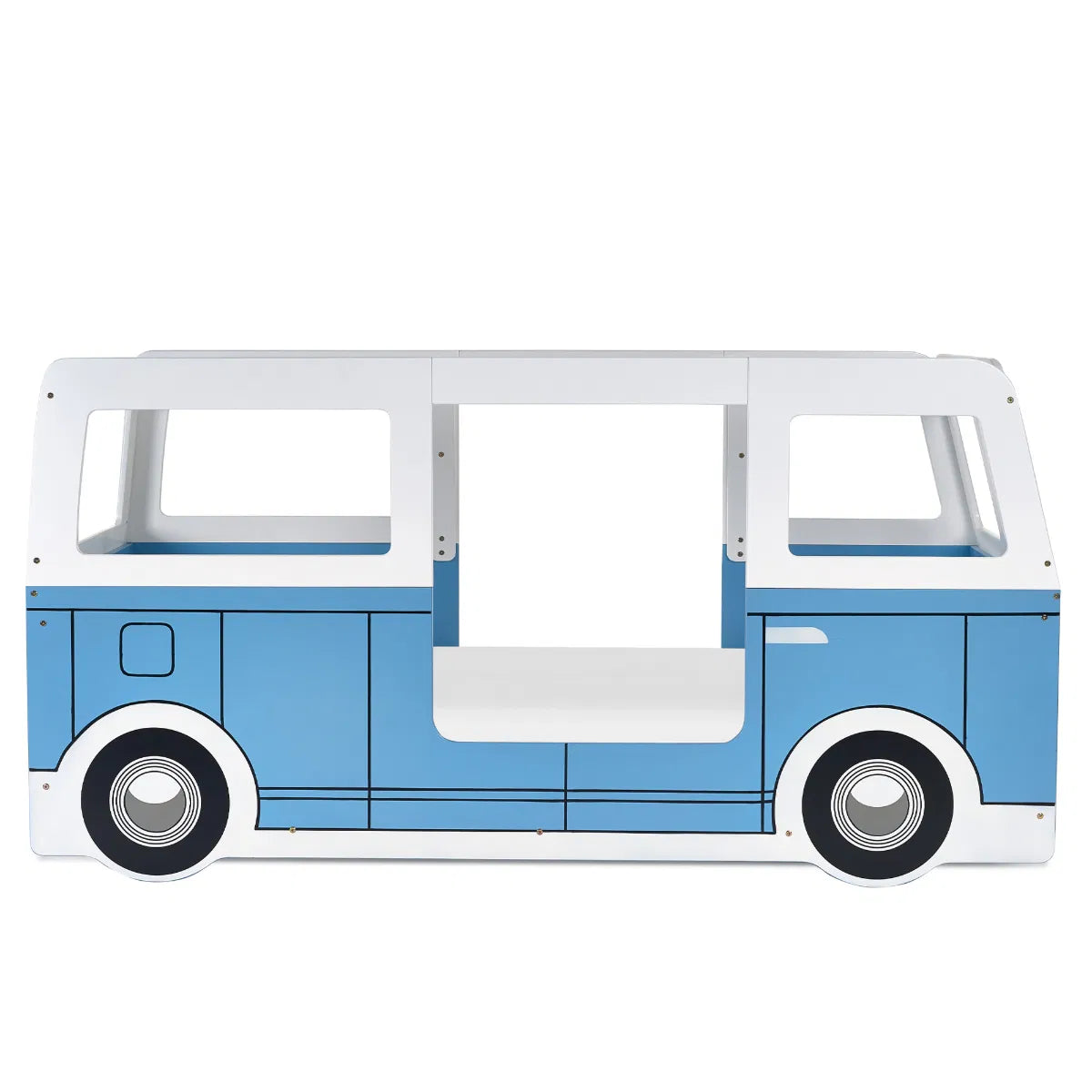 Campervan Bed - Light Blue
