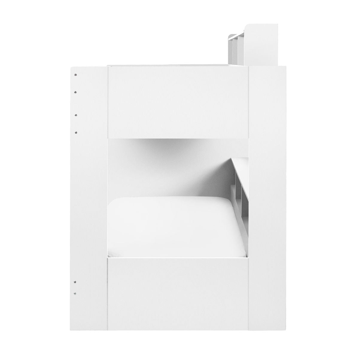 Camelot Staircase Bunk - All White