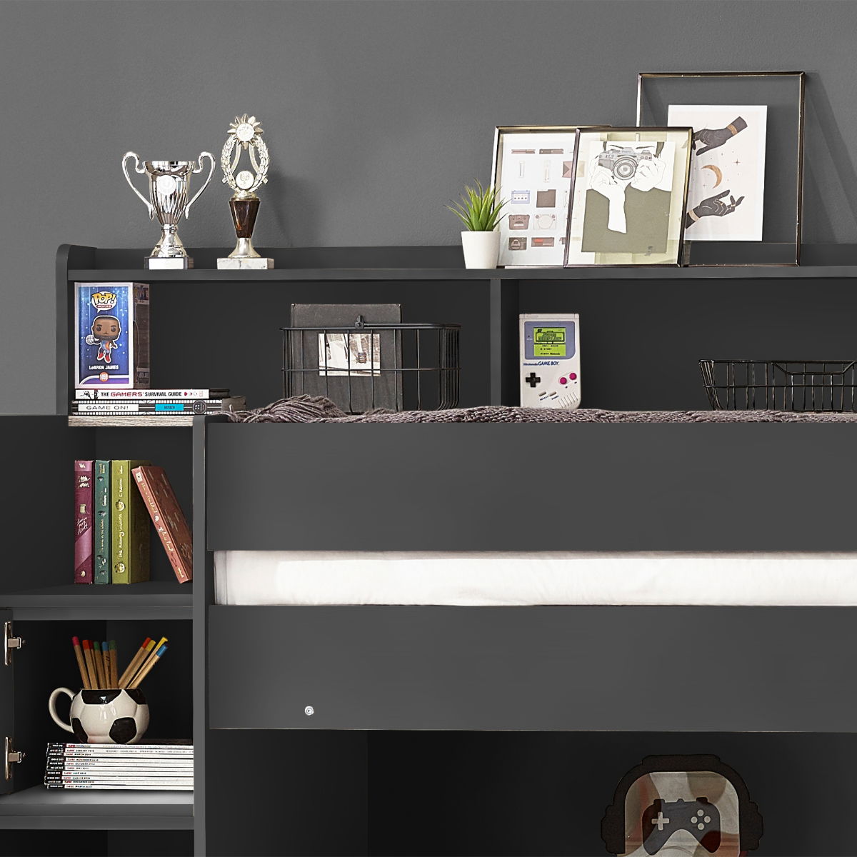 Camelot Staircase Bunk - Anthracite