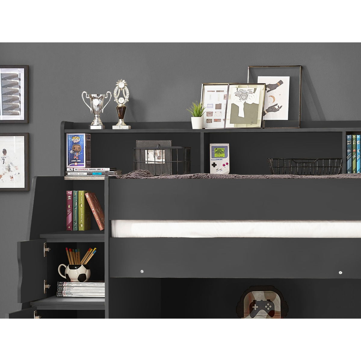 Camelot Staircase Bunk - Anthracite