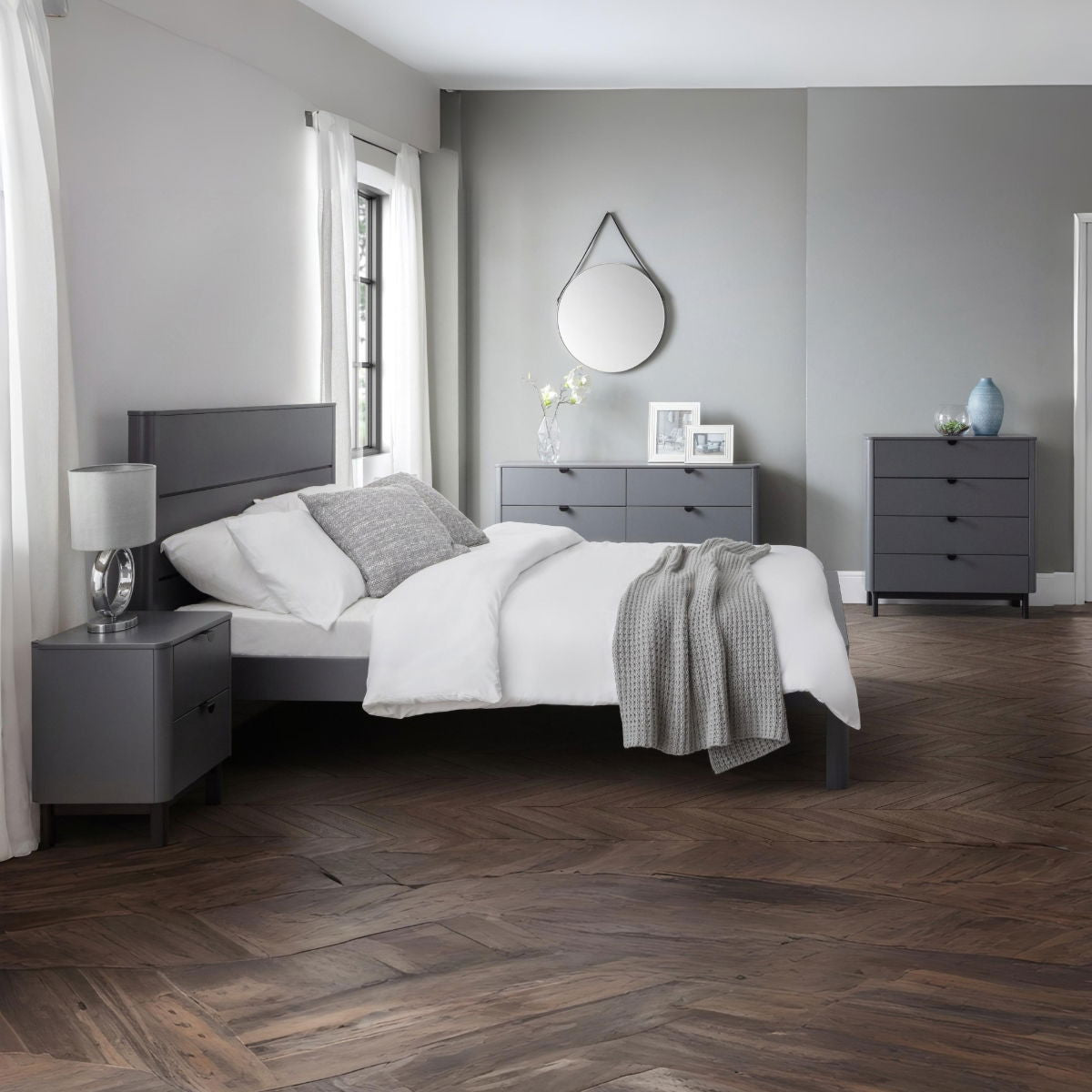 Chloe 2 Drawer Bedside