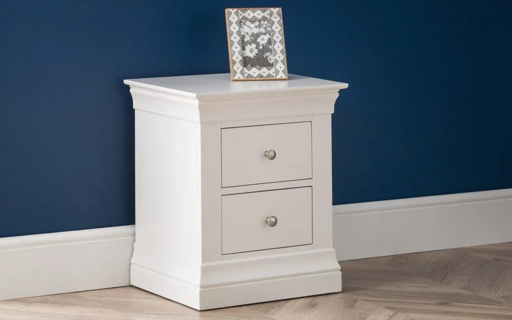Clermont 2 Drawer Bedside