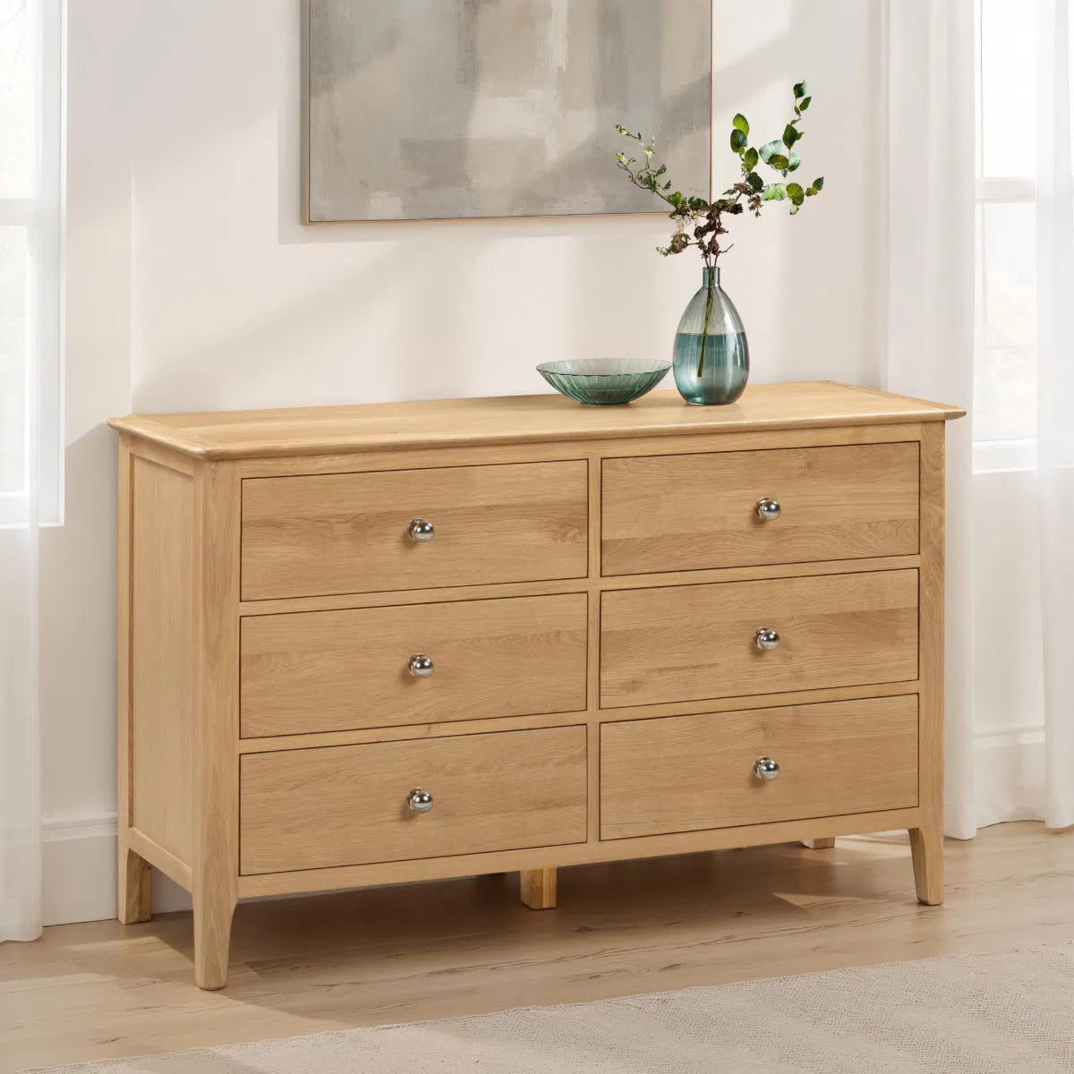 Cotswold 6 Drawer Wide Chest
