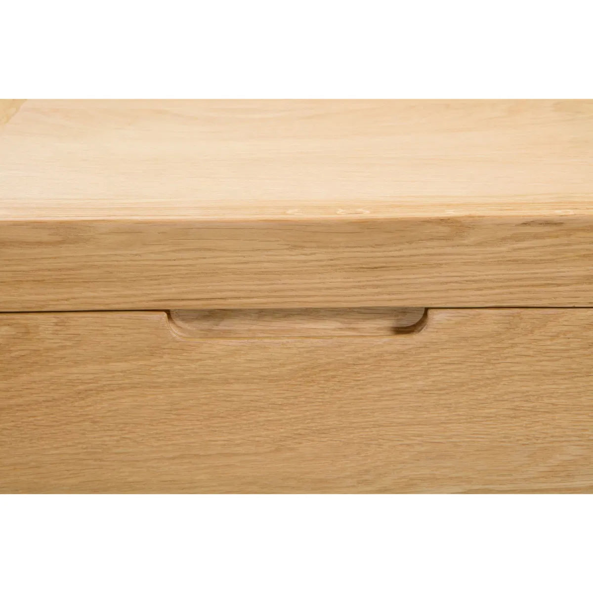 Curve 3 Drawer Bedside