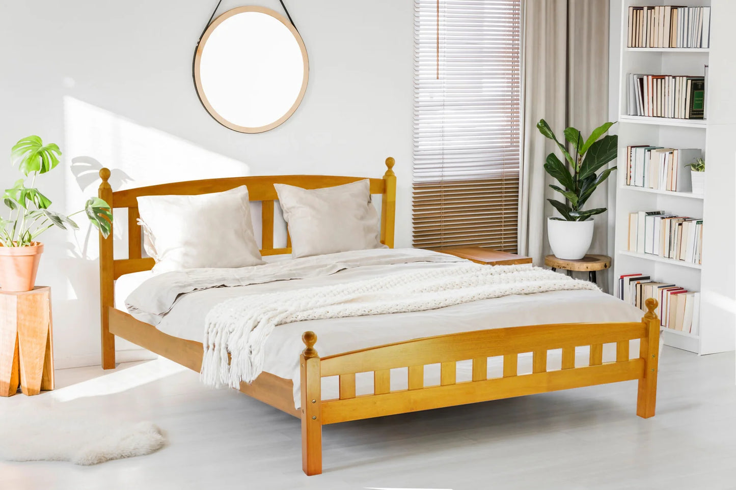 Florence Wooden Bed
