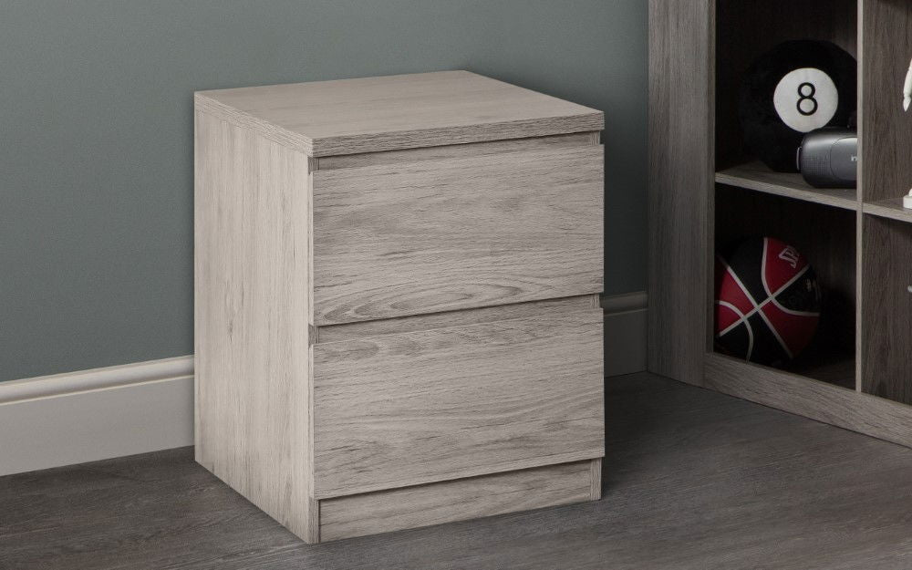 Jupiter 2 Drawer Bedside