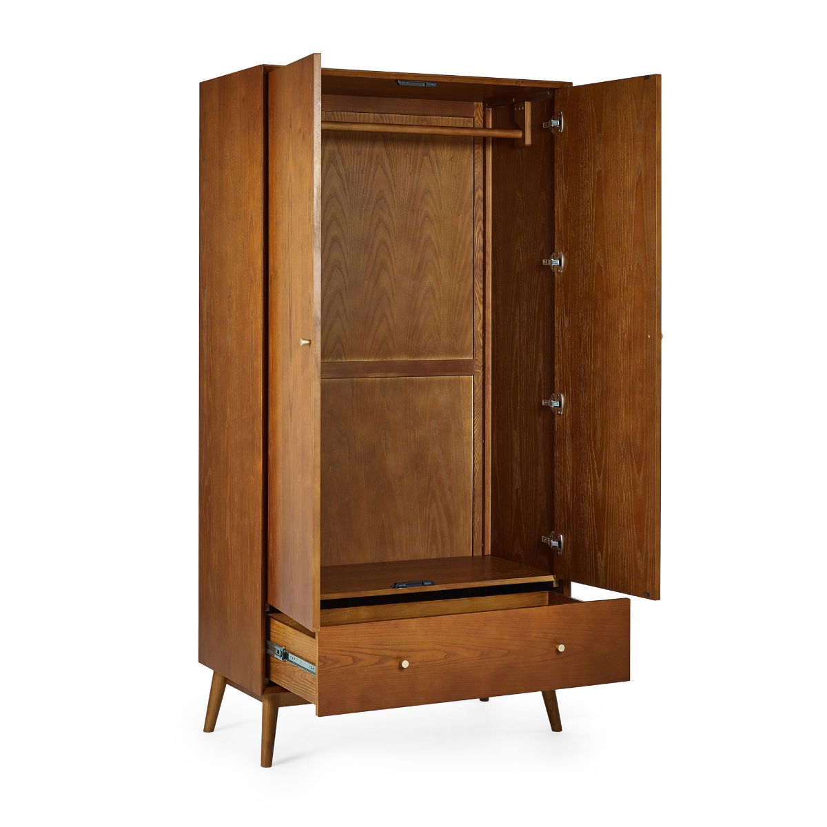 Lowry 2 Door 1 Drawer Wardrobe