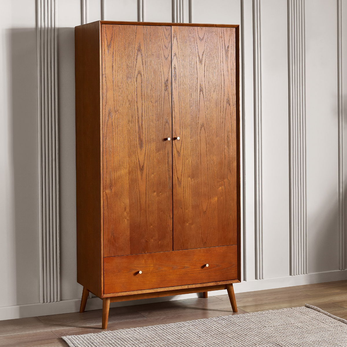 Lowry 2 Door 1 Drawer Wardrobe