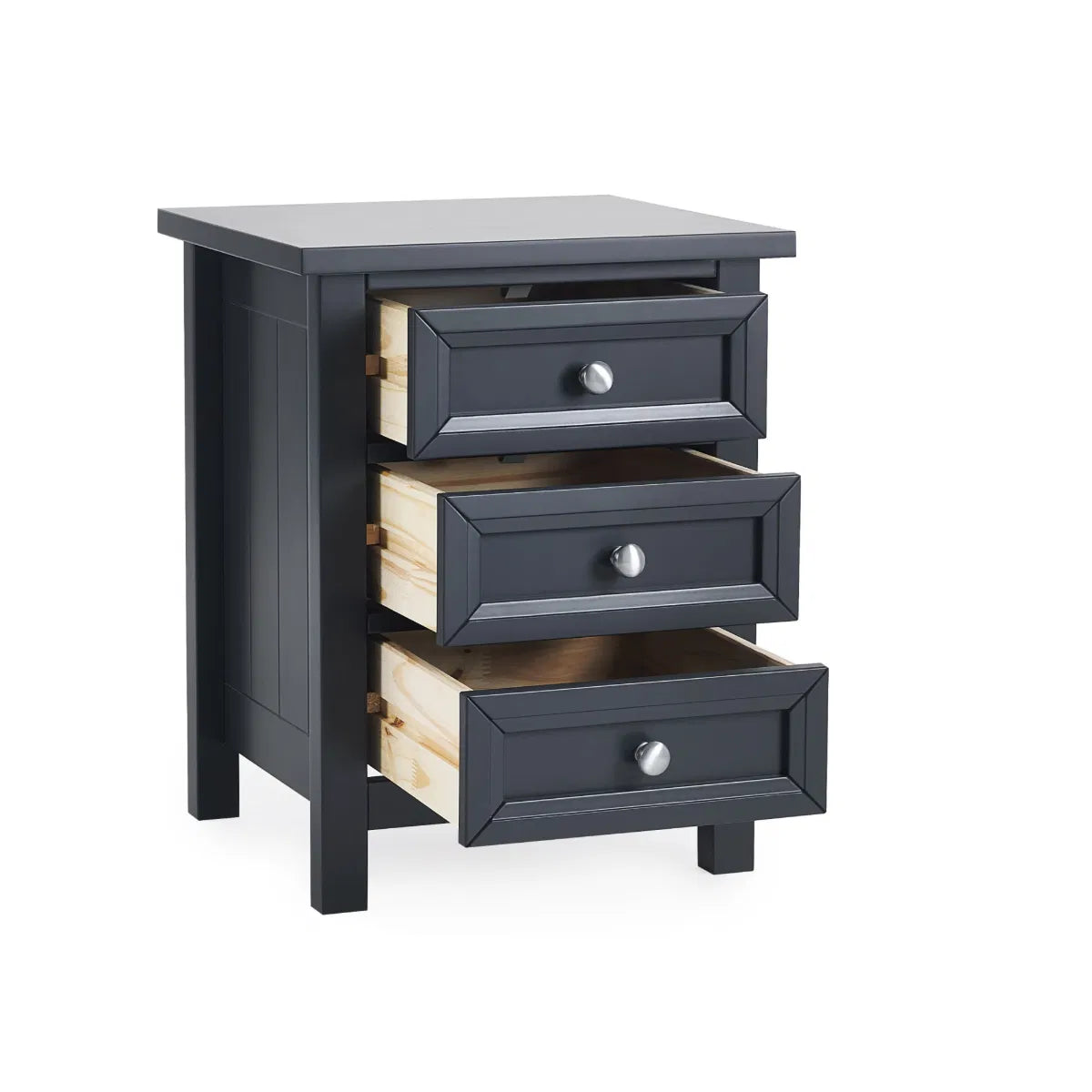 Maine 3 Drawer Bedside