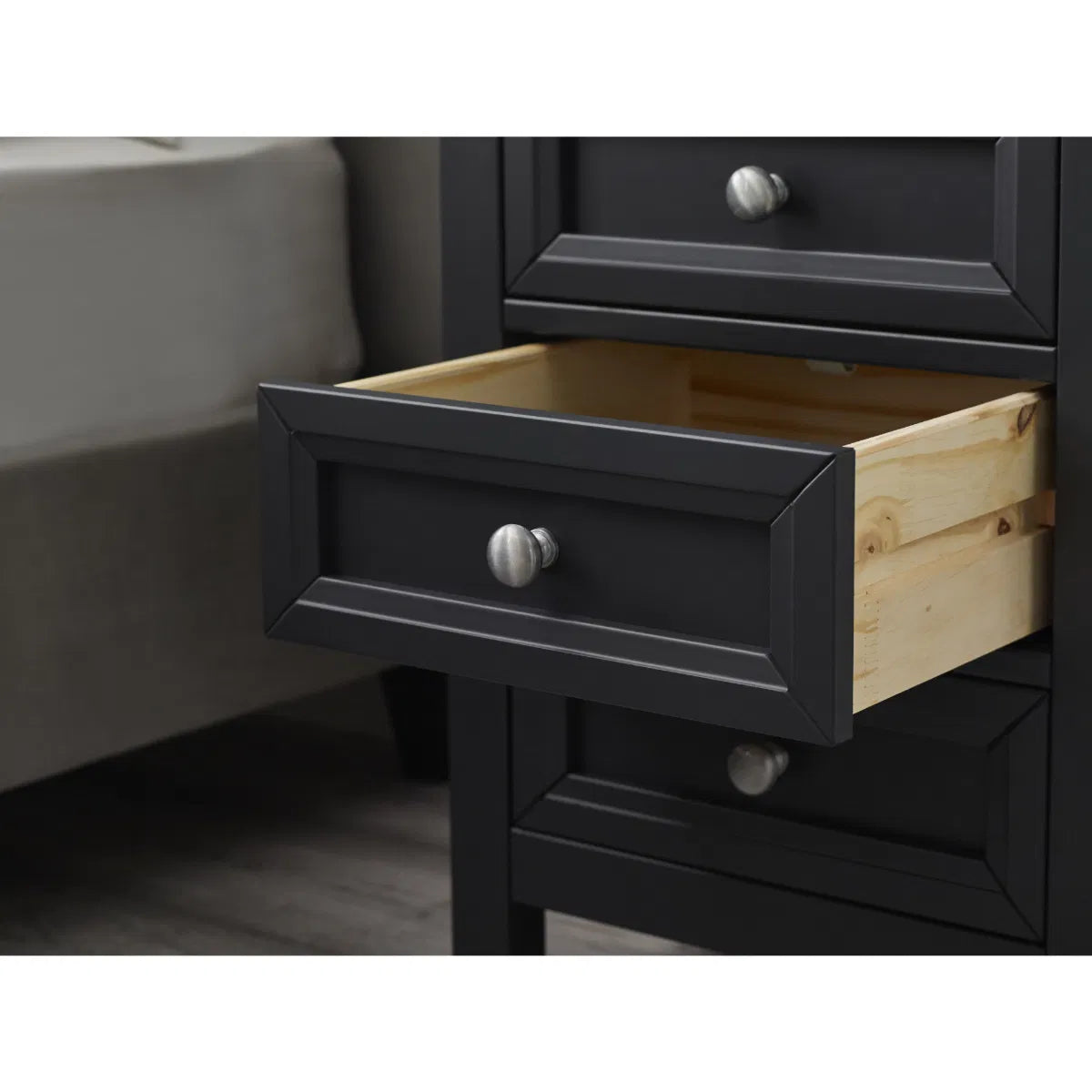 Maine 3 Drawer Bedside