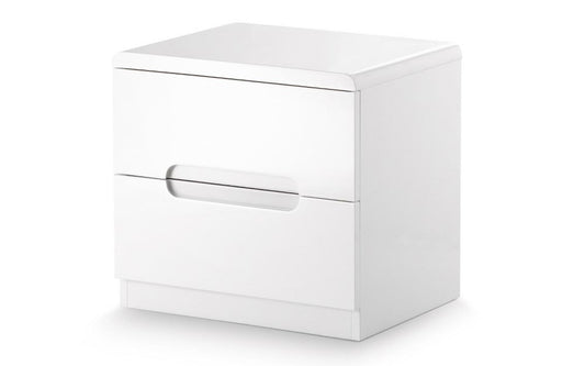 Manhattan 2 Drawer Bedside