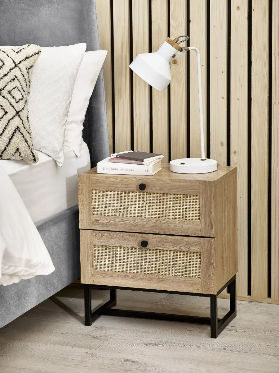 Padstow 2 Drawer Bedside