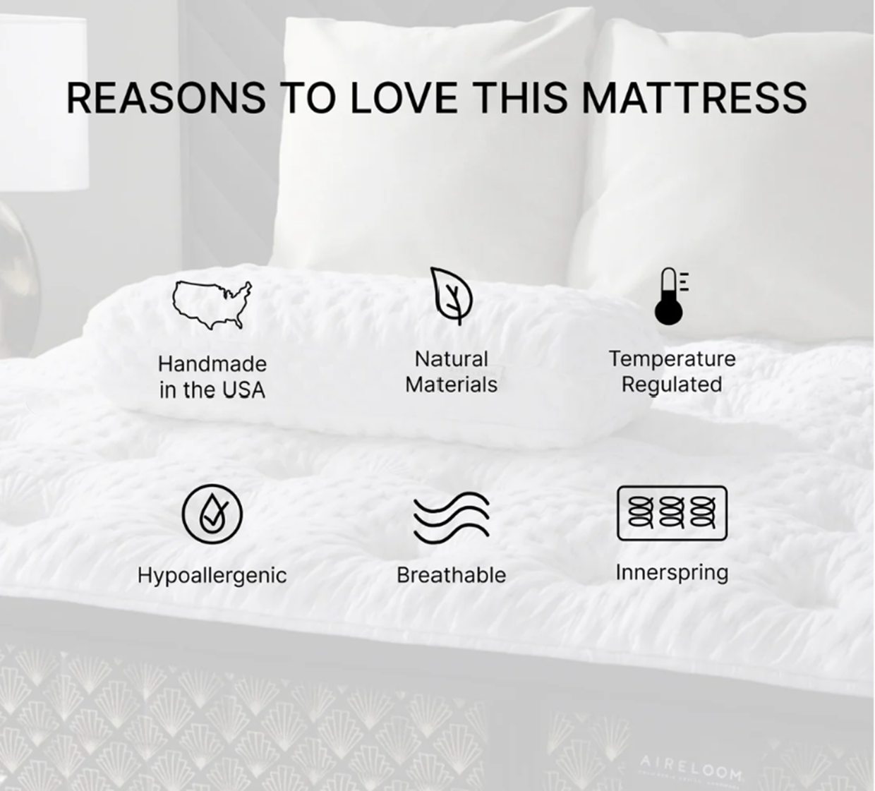 Aireloom. Chester Luxetop Plush