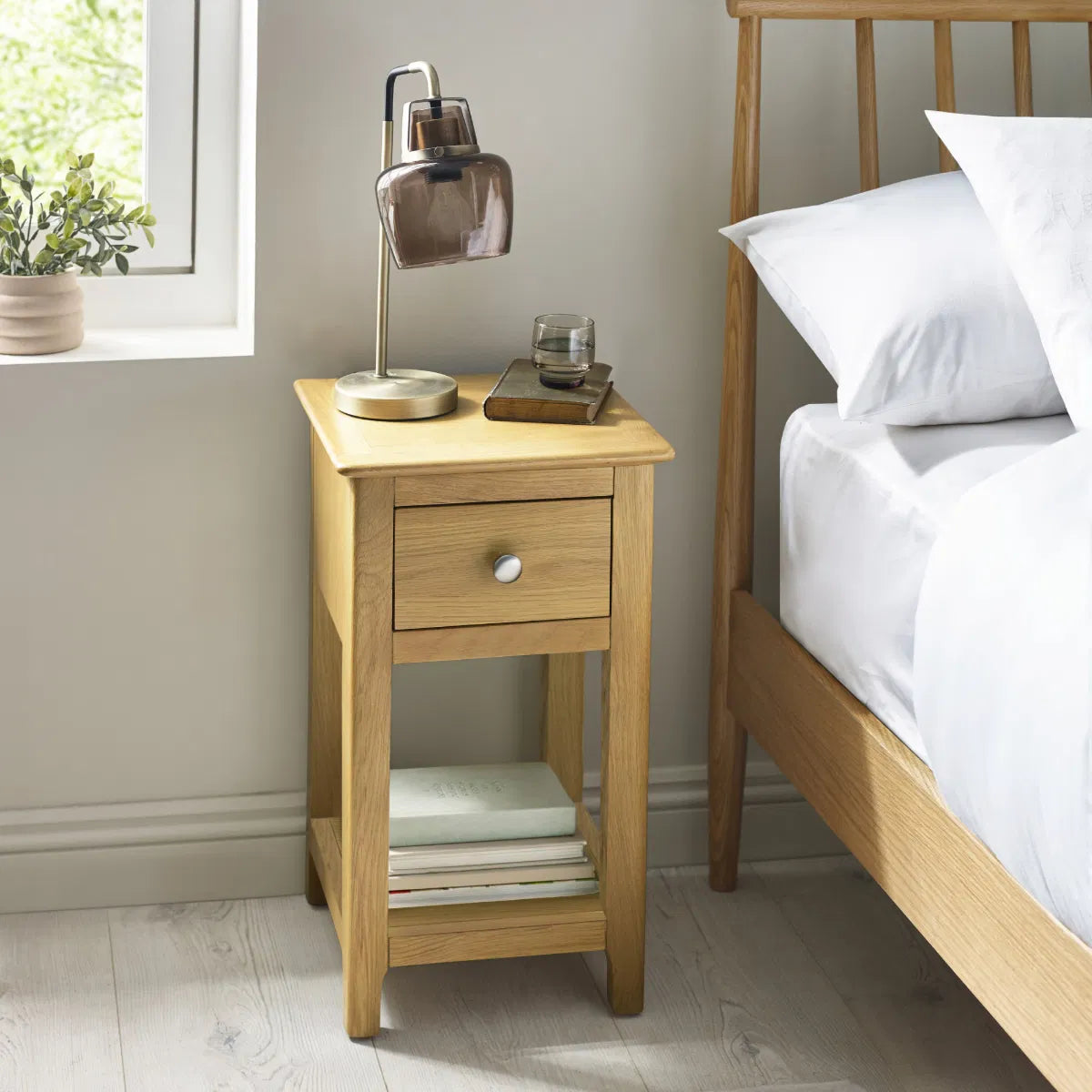 Somerset 1 Drawer Bedside