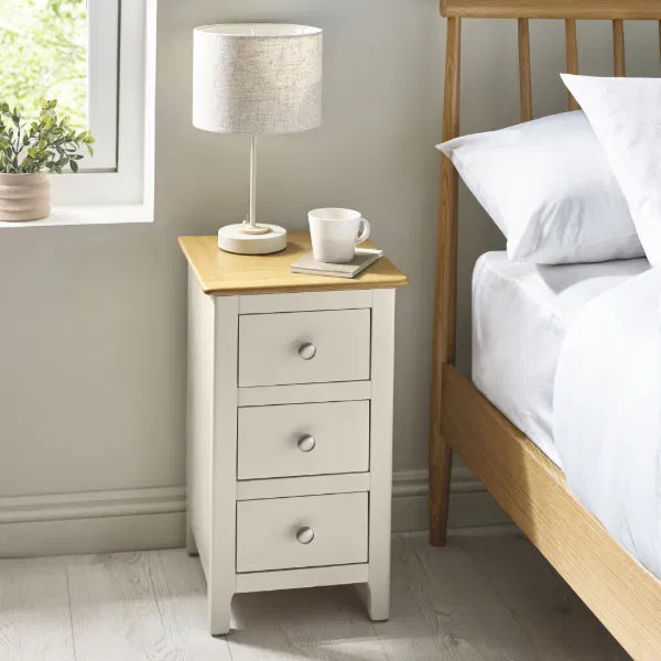 Somerset 3 Drawer Bedside